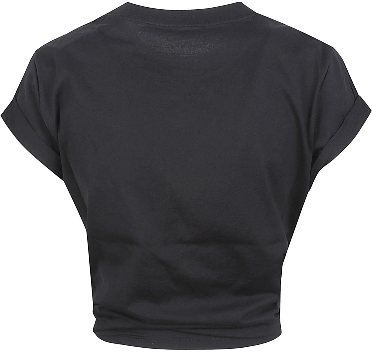 Givenchy Bow Tie Cotton Jersey T-Shirt Zwart