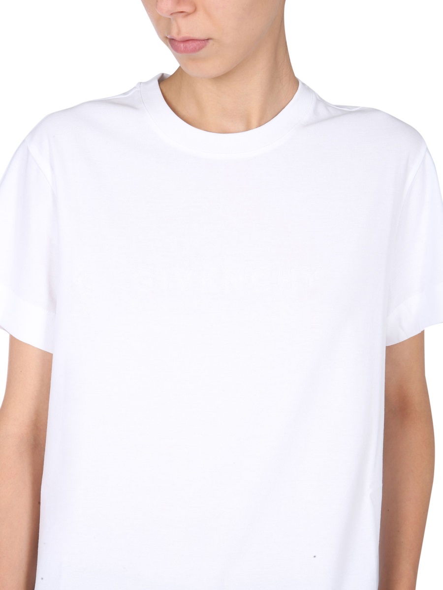Givenchy T-SHIRT WITH LOGO Wit