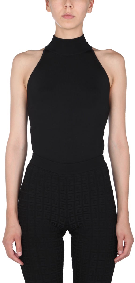 Givenchy KNITTED TOP Zwart