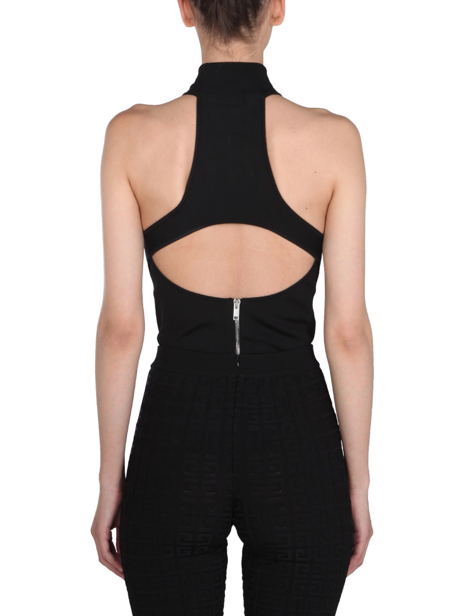 Givenchy KNITTED TOP Zwart
