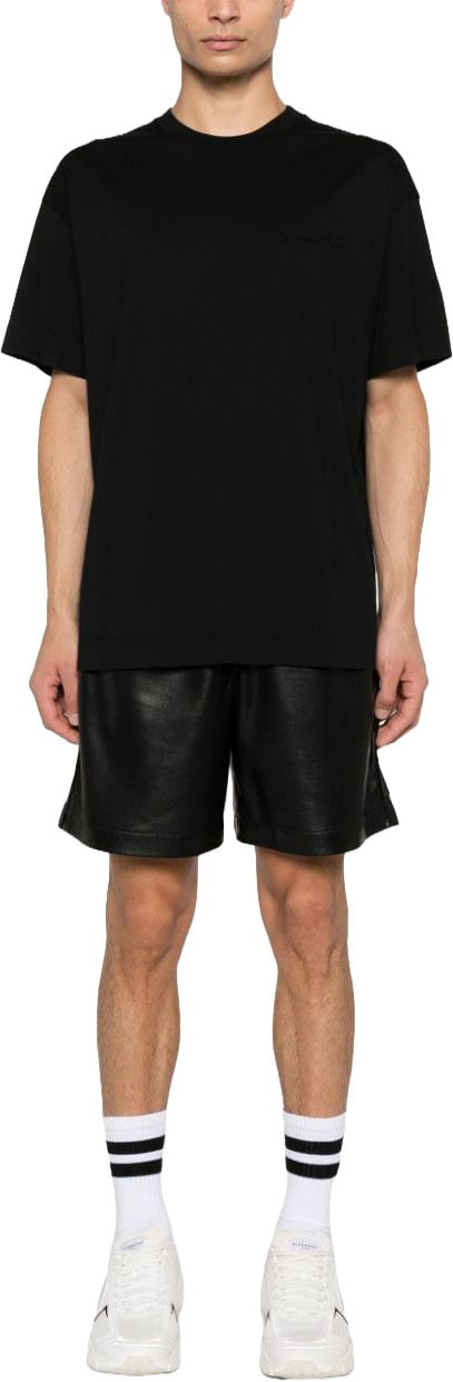 Givenchy Cotton Jersey T-Shirt Zwart
