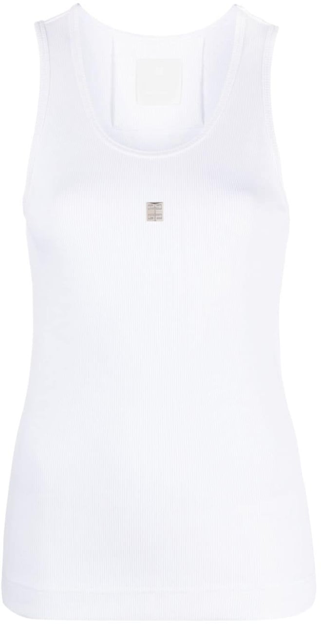 Givenchy Scoop Neck Slim-Fit Top Wit