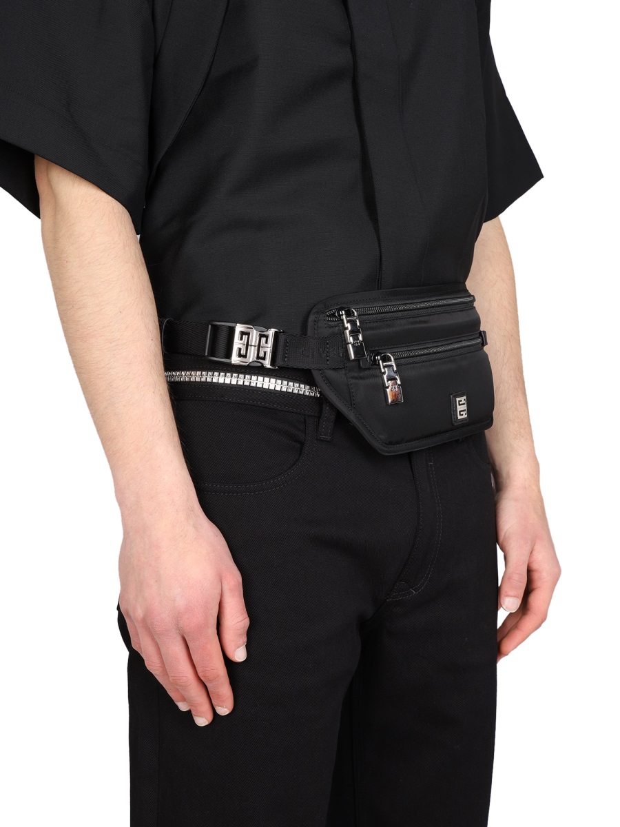 Givenchy SLIM FIT JEANS WITH METALLIC DETAILS Zwart