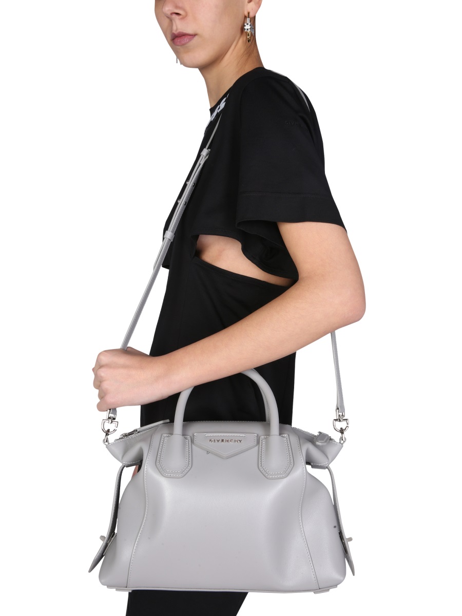 Givenchy DRESS WITH 3D "CHAIN" PRINT Zwart