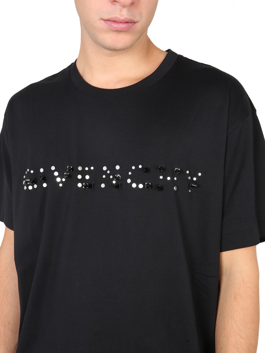 Givenchy T-SHIRT CON LOGO Zwart