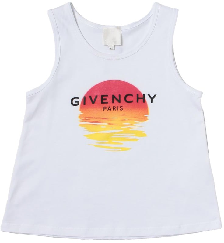 Givenchy TOP WITH LOGO PRINT Wit