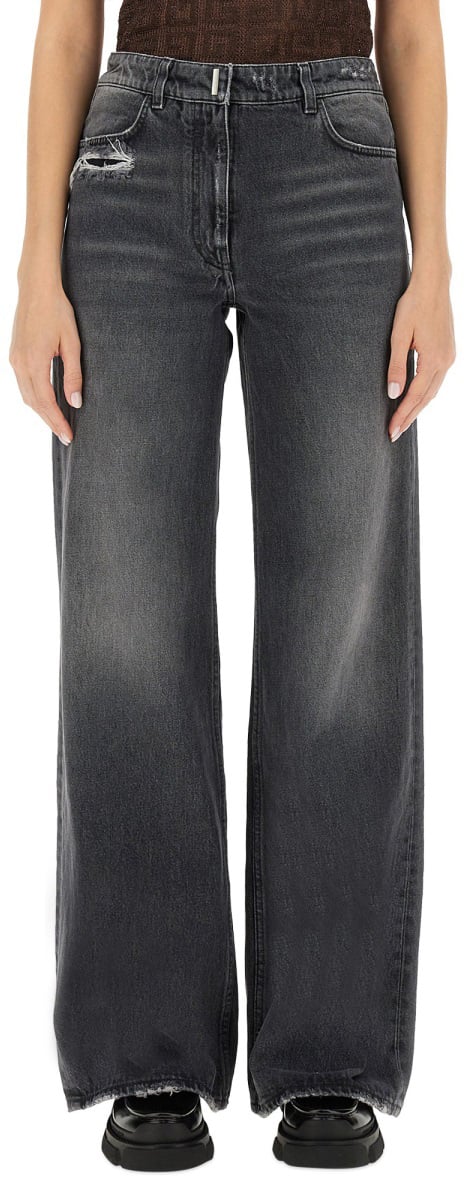 Givenchy OVERSIZE JEANS Zwart