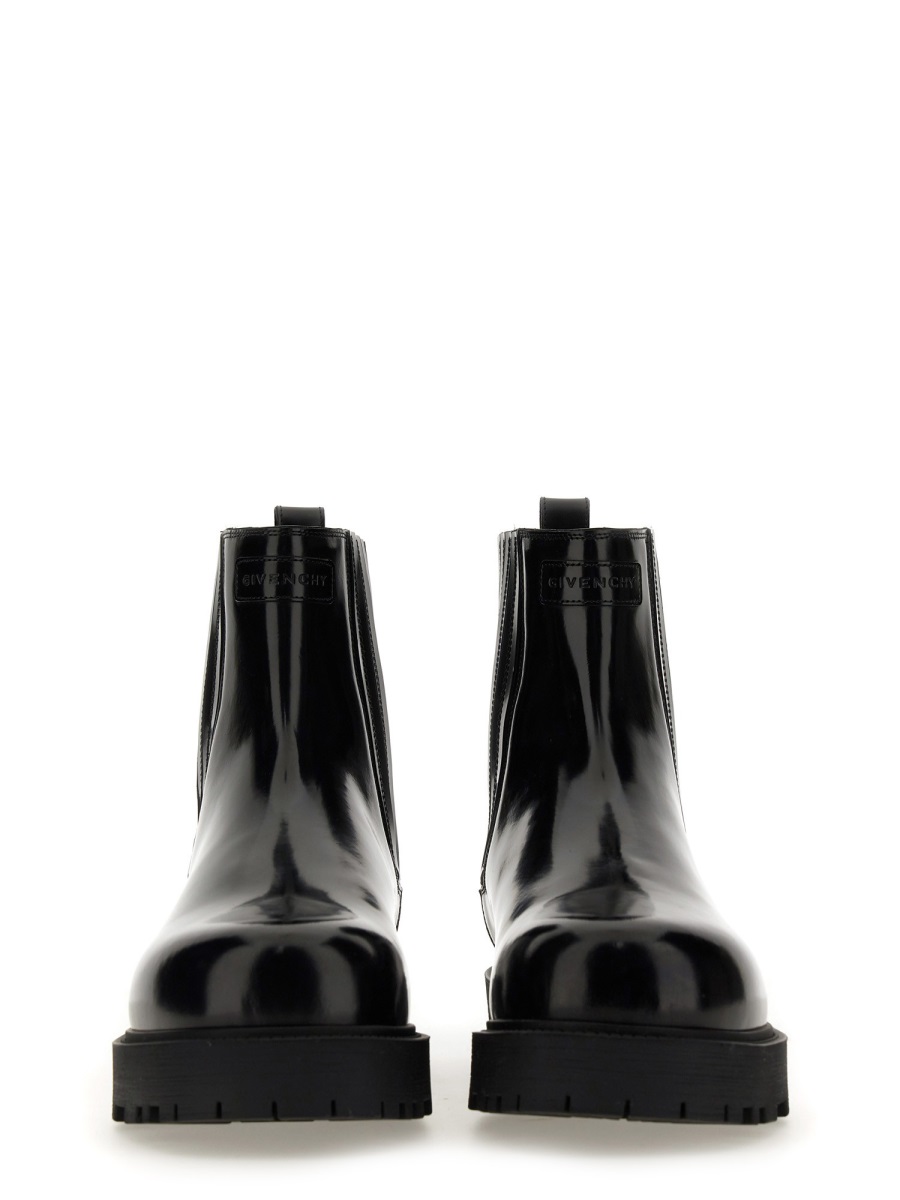 Givenchy LEATHER BOOT Zwart
