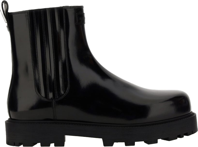 Givenchy LEATHER BOOT Zwart