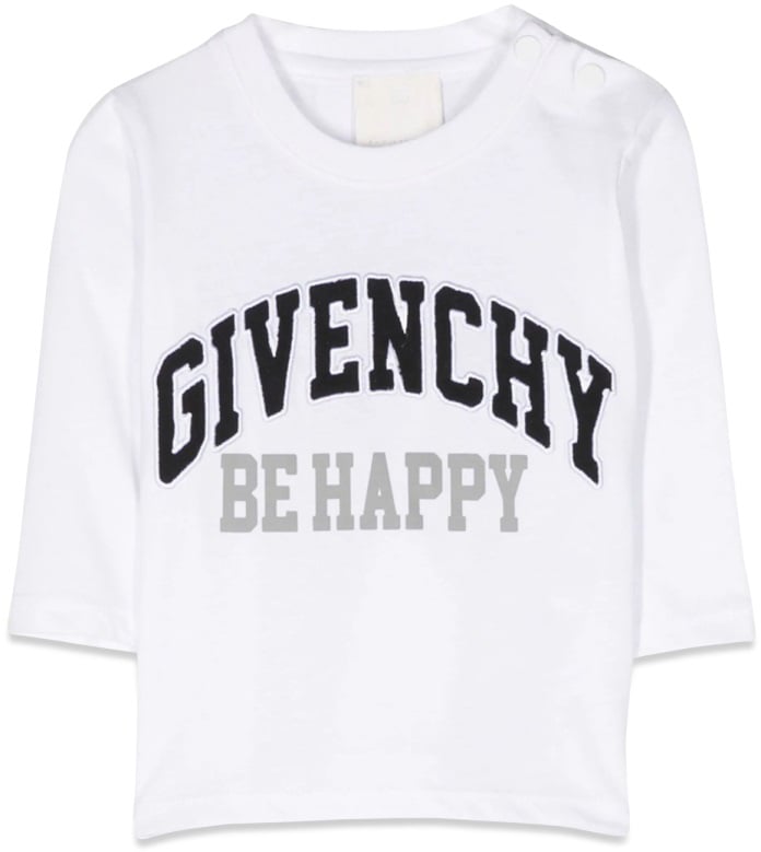 Givenchy ml logo sentence t-shirt Wit
