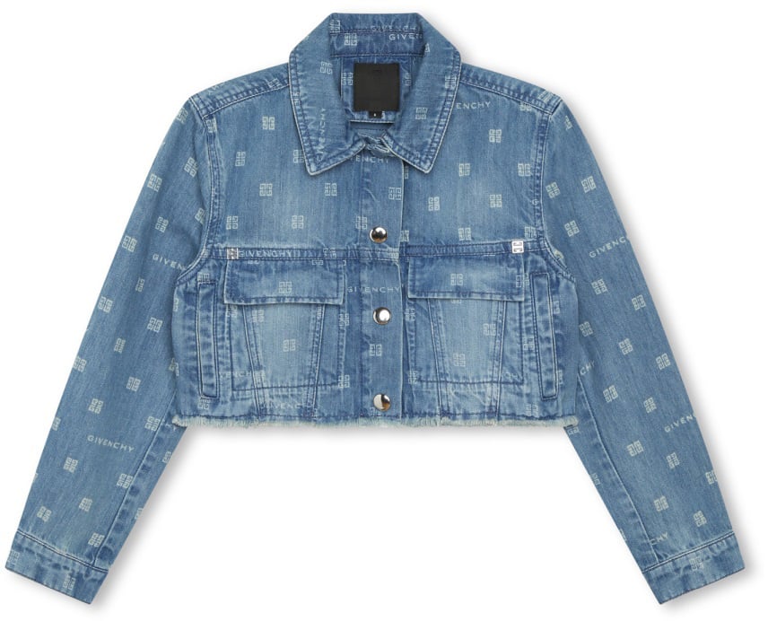 Givenchy jean jacket Grijs