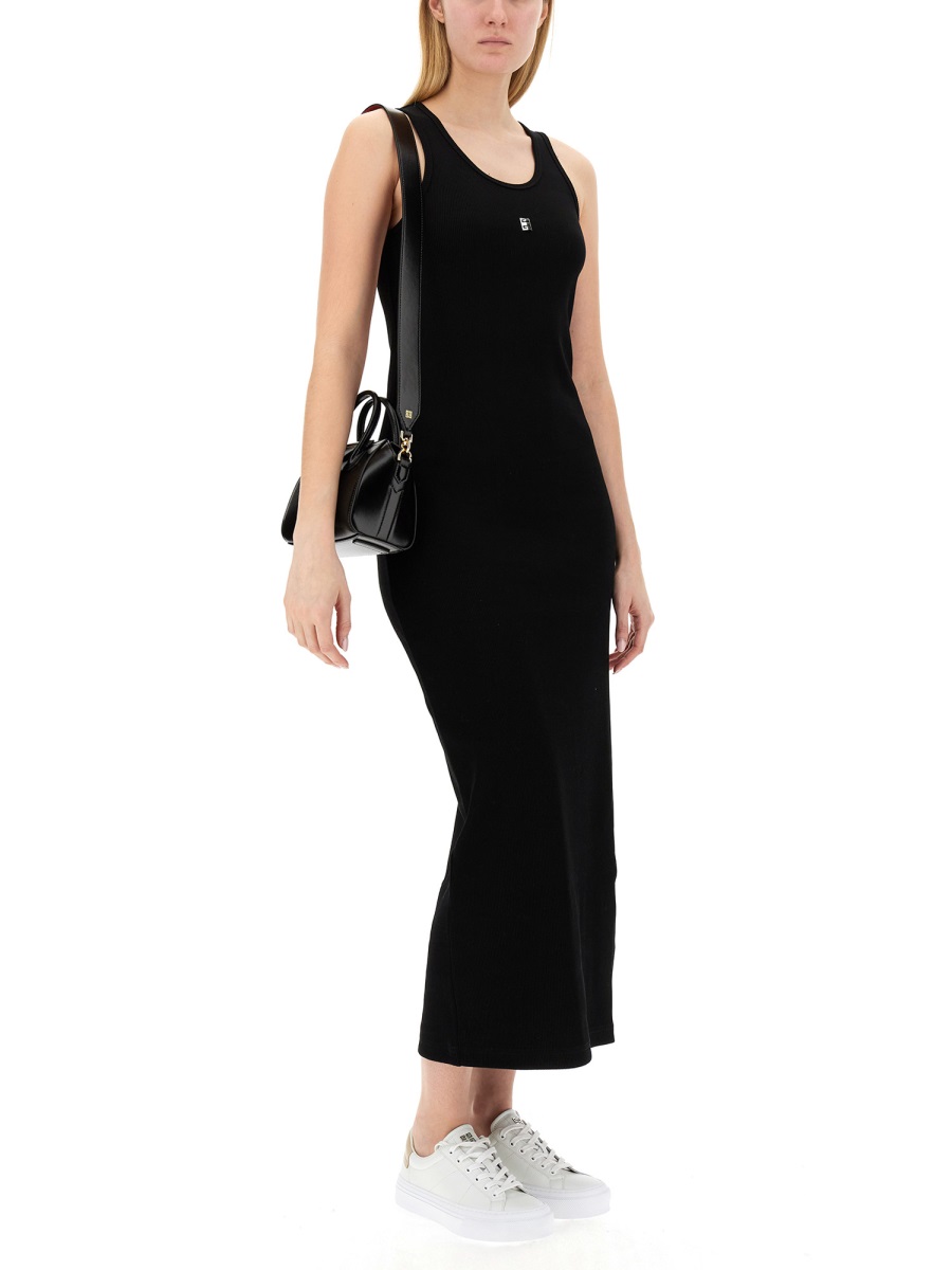 Givenchy RIBBED DRESS Zwart