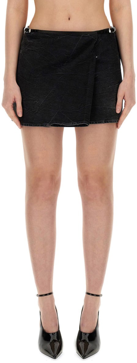Givenchy VOYOU WRAP SKIRT Zwart