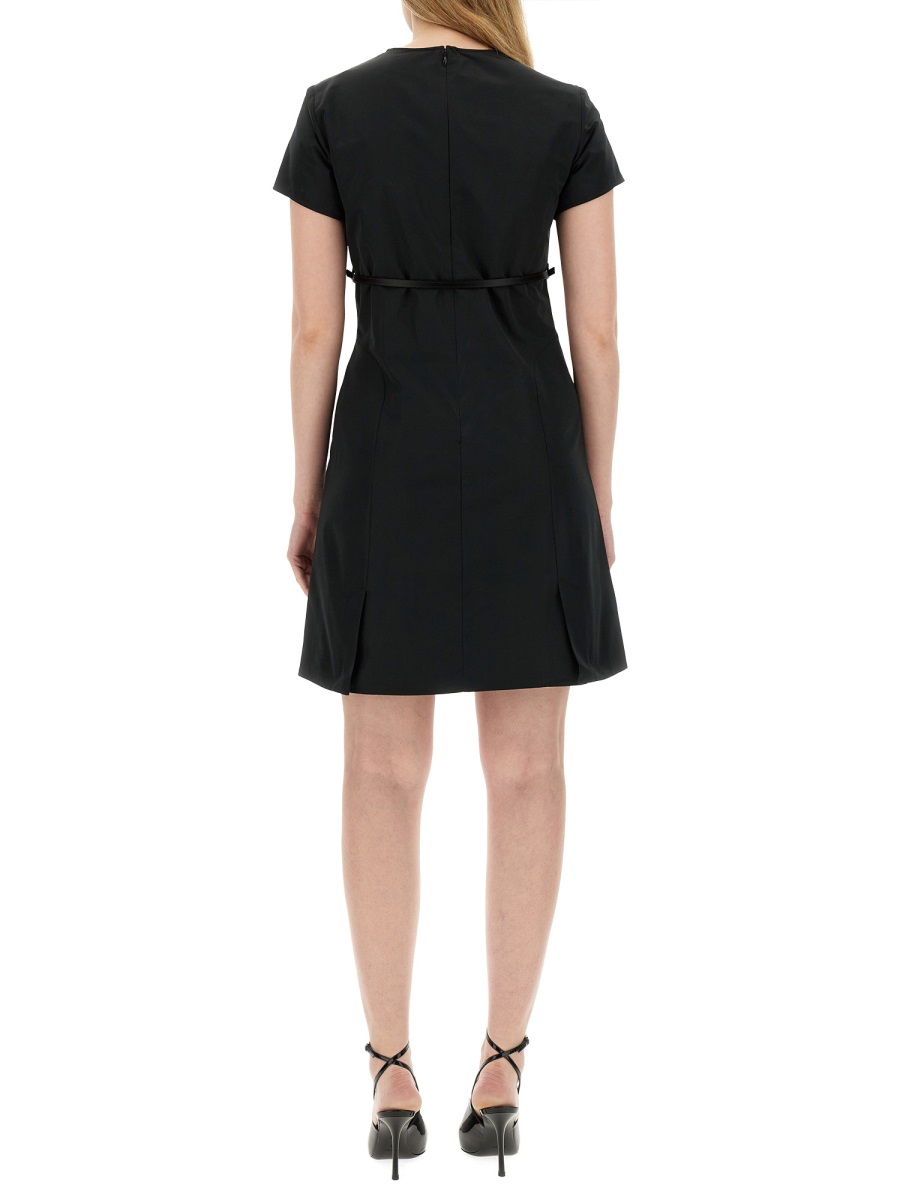 Givenchy TAFFETA VOYOU DRESS Zwart