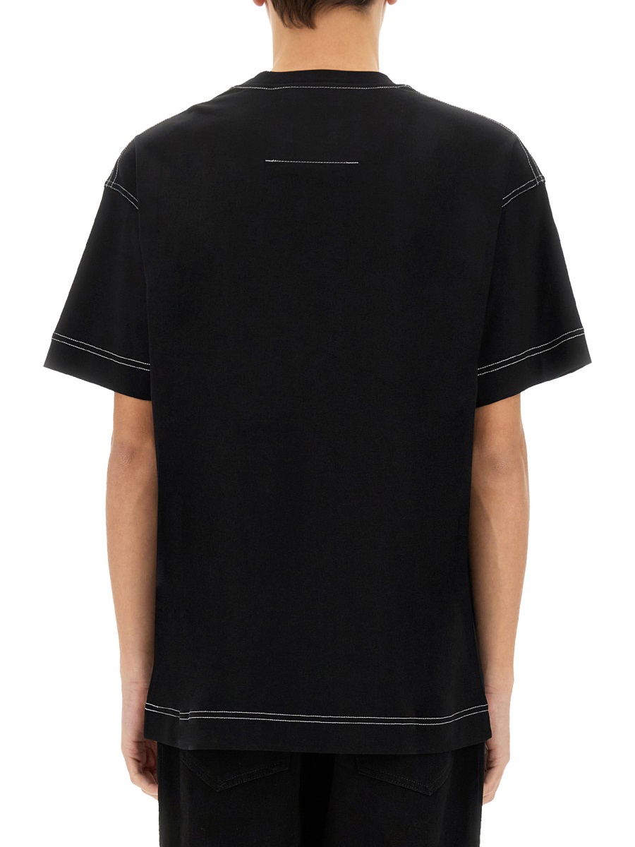 Givenchy T-SHIRT WITH LOGO Zwart