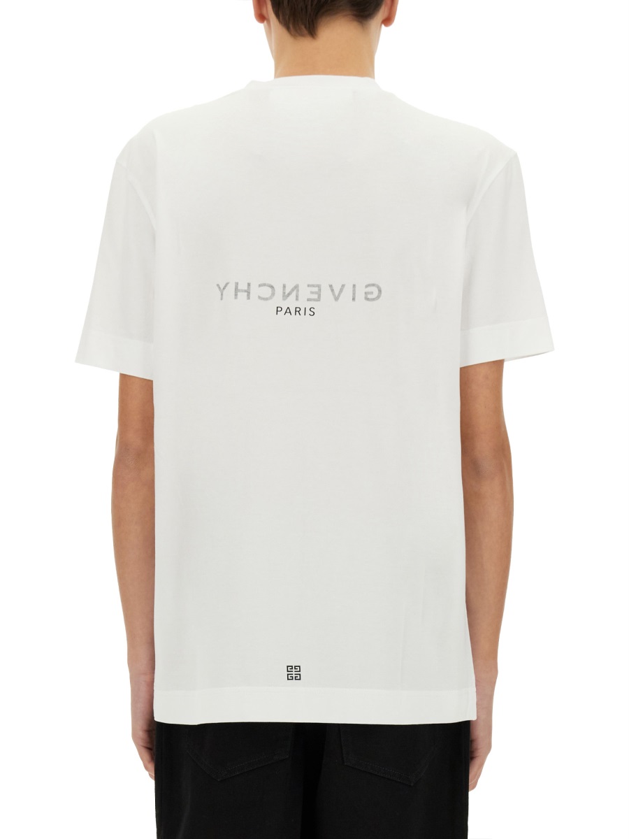 Givenchy "REVERSE" T-SHIRT Wit