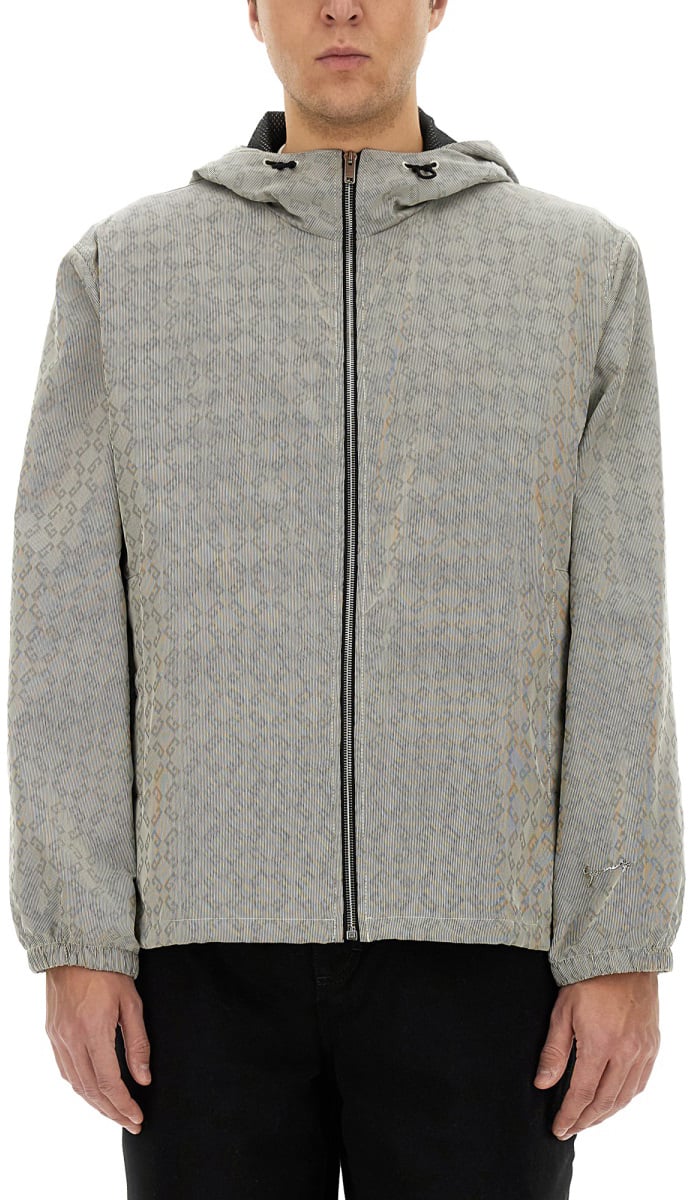 Givenchy "MONOGRAM 72" JACQUARD ANORAK Grijs