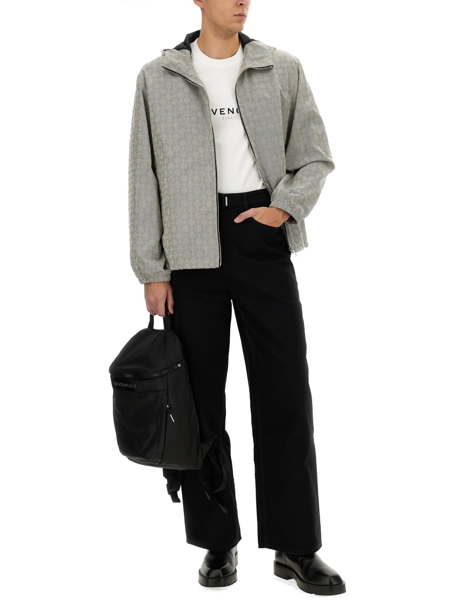 Givenchy "MONOGRAM 72" JACQUARD ANORAK Grijs