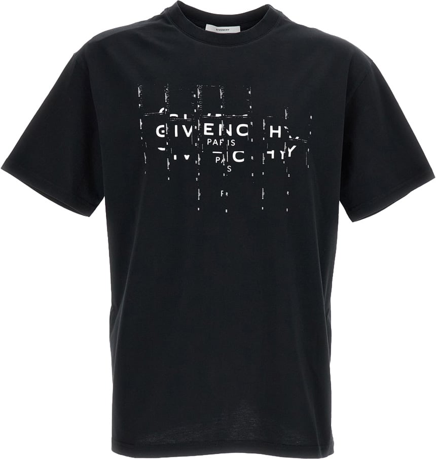 Givenchy Photographic Negative T-Shirt Zwart