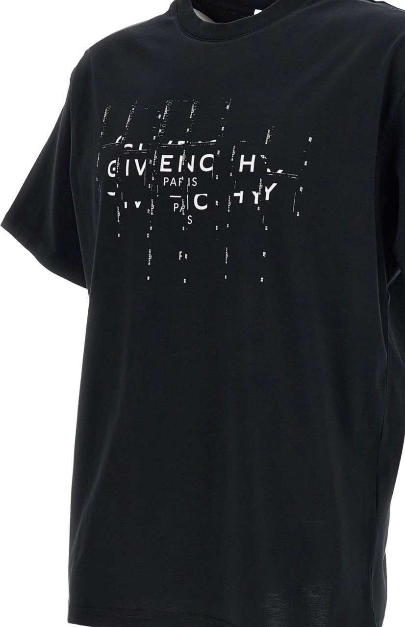 Givenchy Photographic Negative T-Shirt Zwart