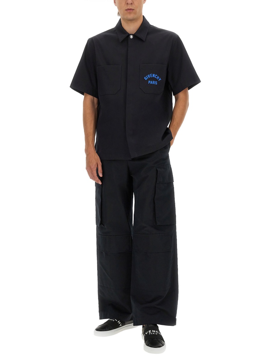 Givenchy COTTON SHIRT Blauw