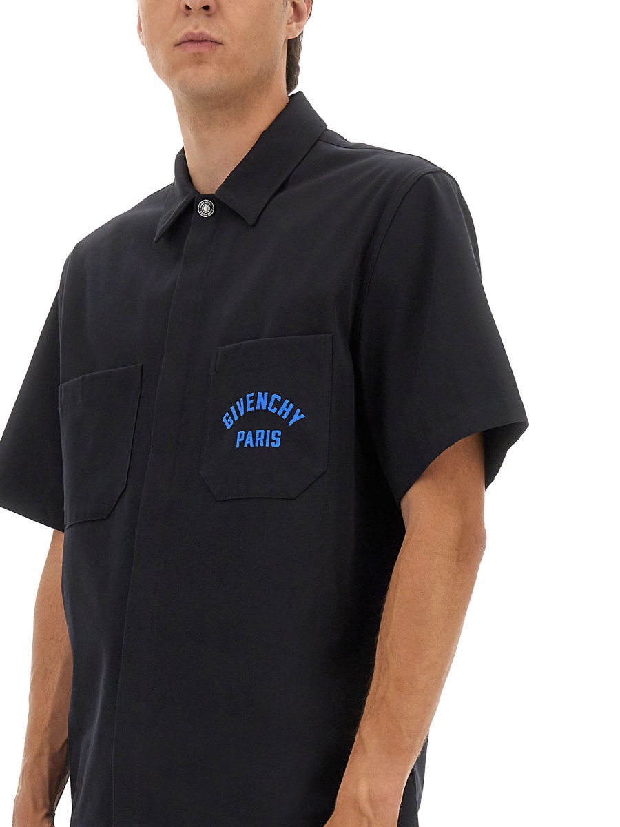 Givenchy COTTON SHIRT Blauw