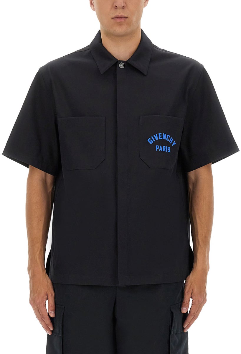 Givenchy COTTON SHIRT Blauw