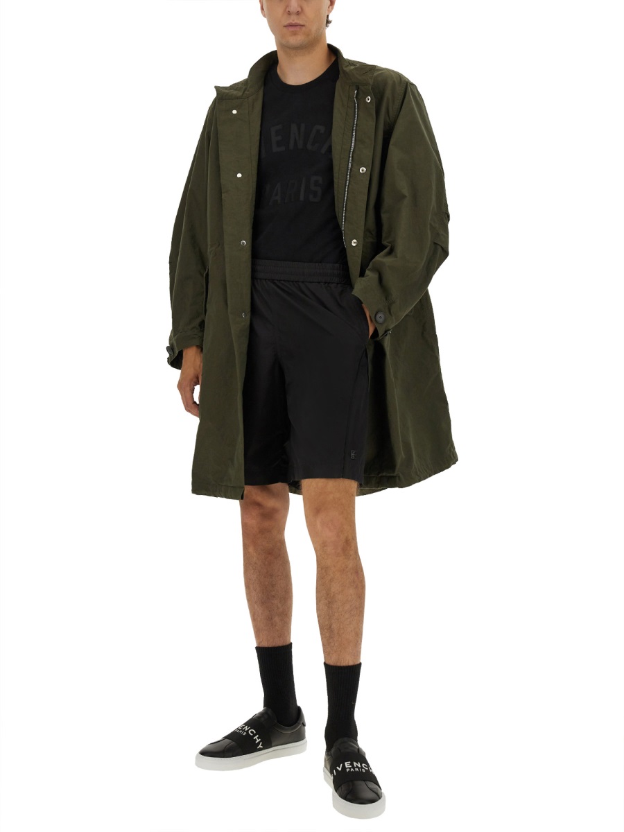 Givenchy PARKA WITH LOGO Groen