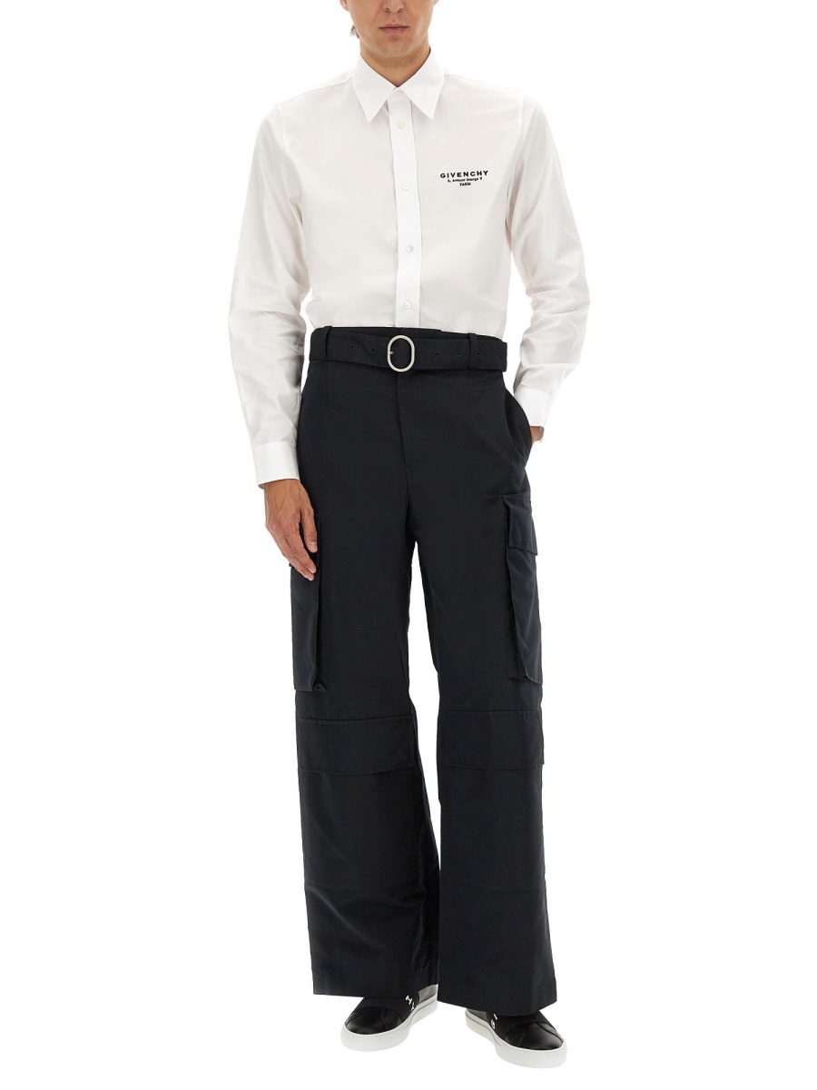 Givenchy SHIRT WITH LOGO Wit