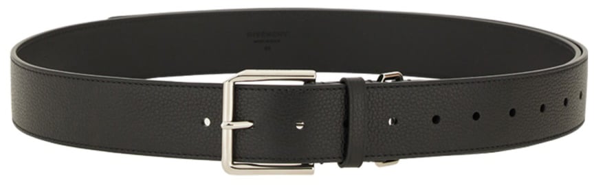 Givenchy LONG LEATHER BELT Zwart
