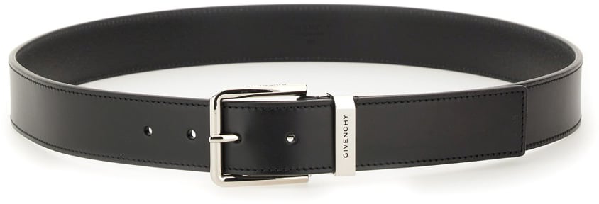 Givenchy REVERSIBLE LEATHER BELT Zwart
