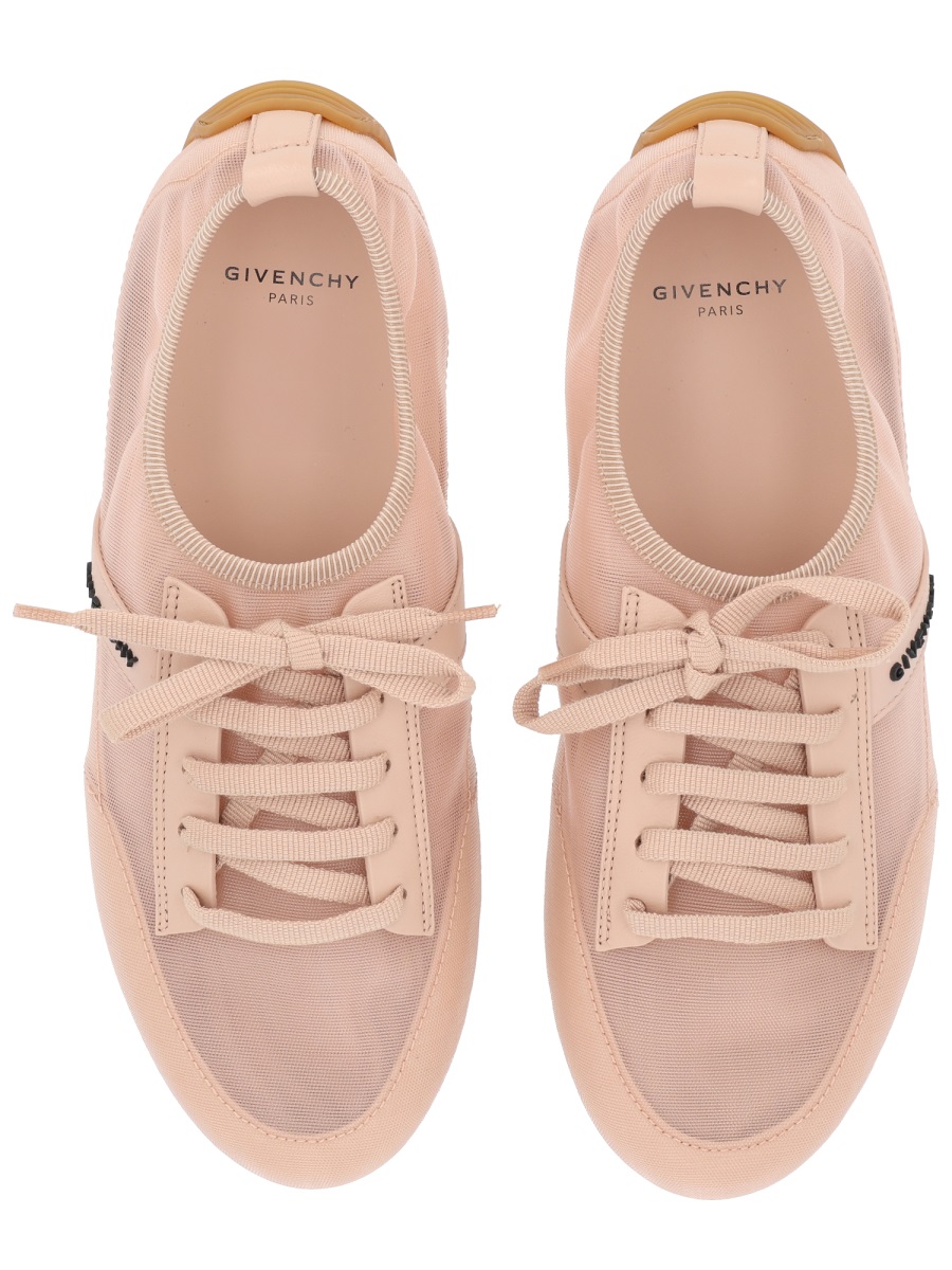 Givenchy SLIM SNEAKER WITH LOGO Roze