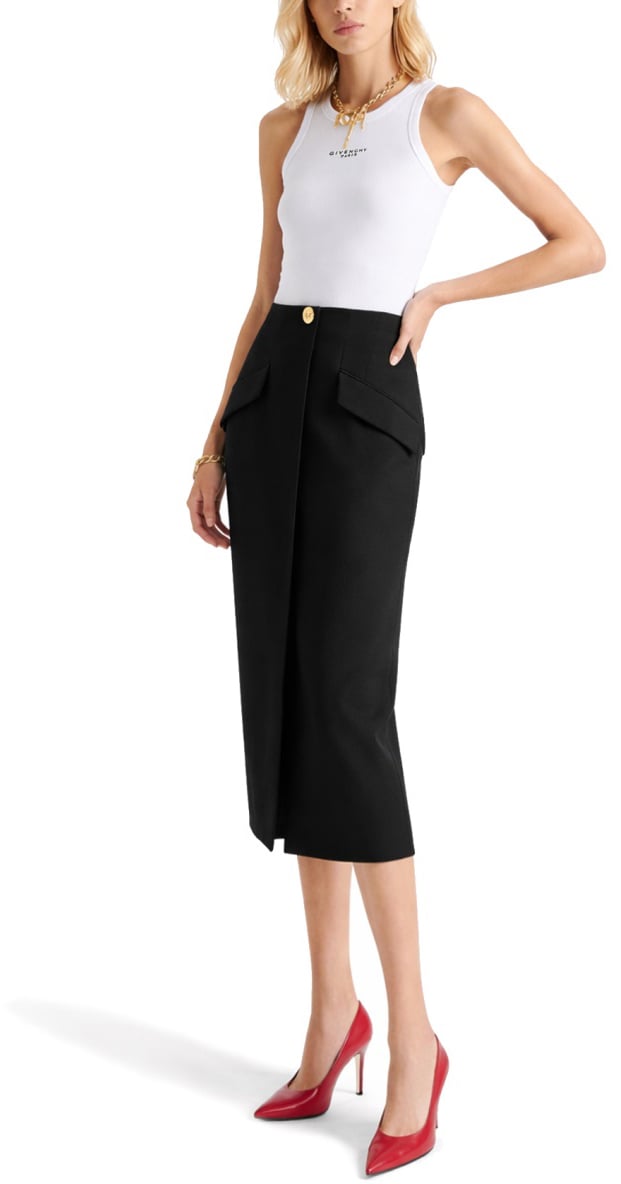 Givenchy TANK TOP WITH LOGO Wit