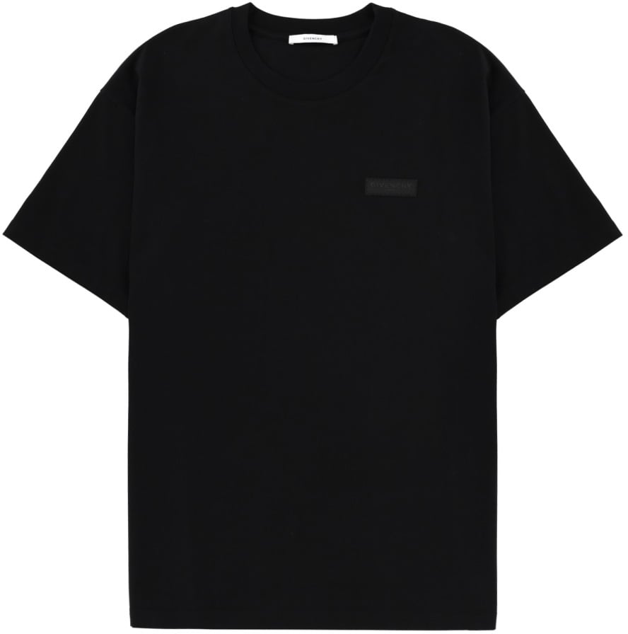 Givenchy T-SHIRT WITH LOGO Zwart