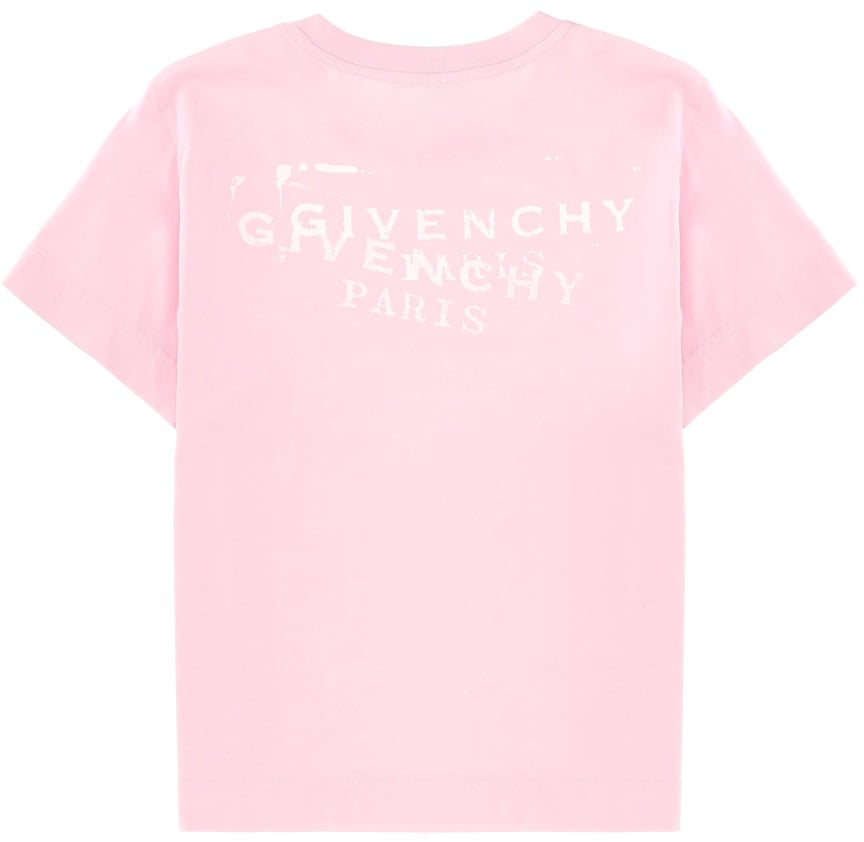 Givenchy T-SHIRT WITH LOGO Roze