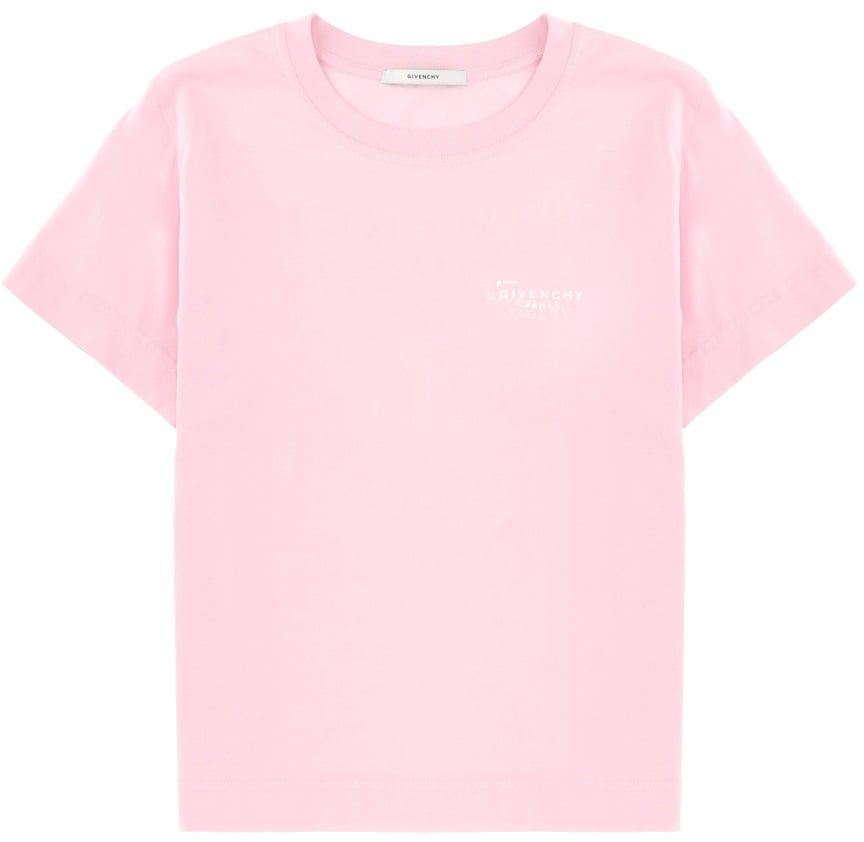 Givenchy T-SHIRT WITH LOGO Roze