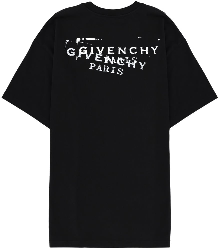 Givenchy T-SHIRT WITH LOGO Zwart