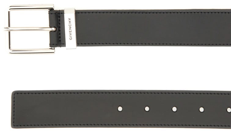 Givenchy LEATHER BELT Zwart