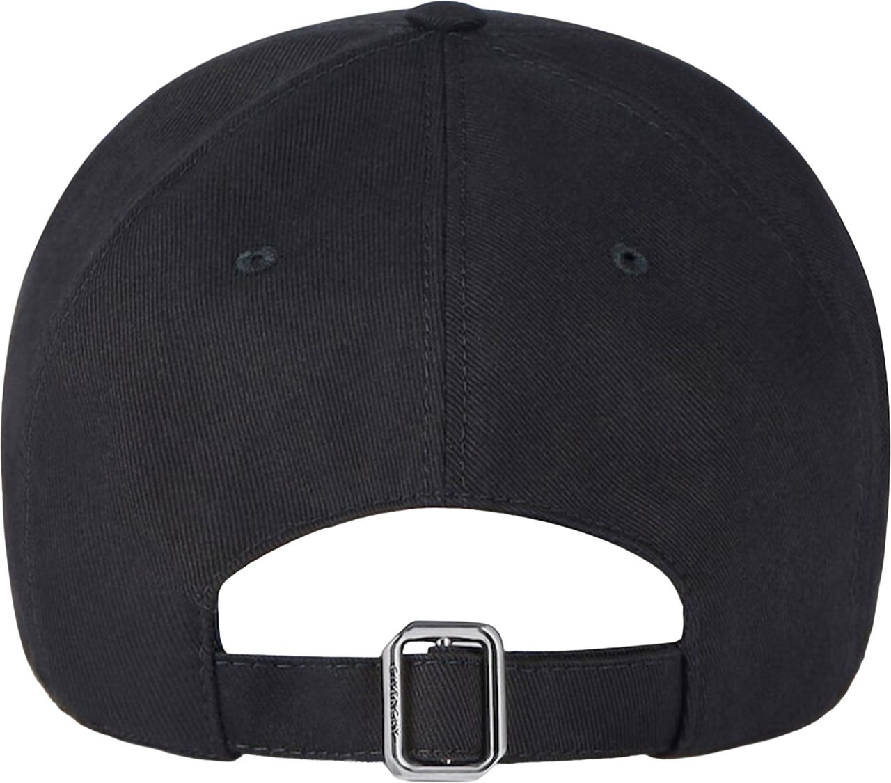 Givenchy Curved Cap Paris Black Structured Cap Zwart