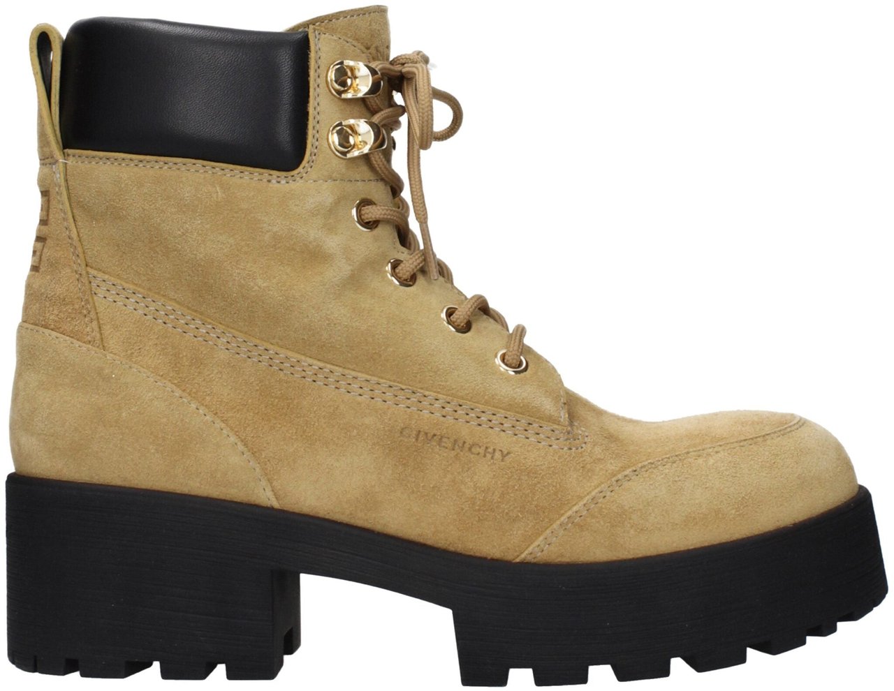 Givenchy Brown Leather Ankle Boots Bruin