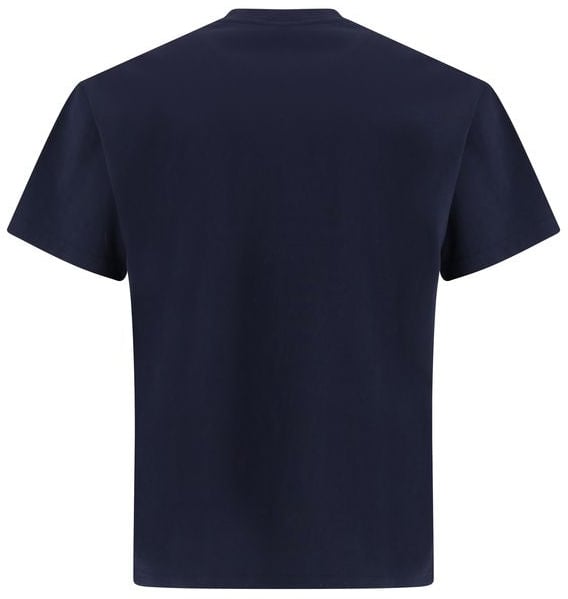 Givenchy Blue Cotton T-Shirt Blauw