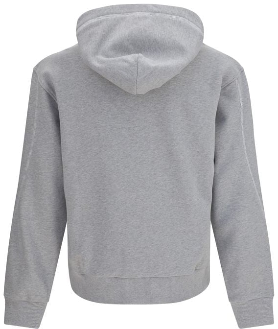 Givenchy Gray Cotton Sweatshirt Grijs