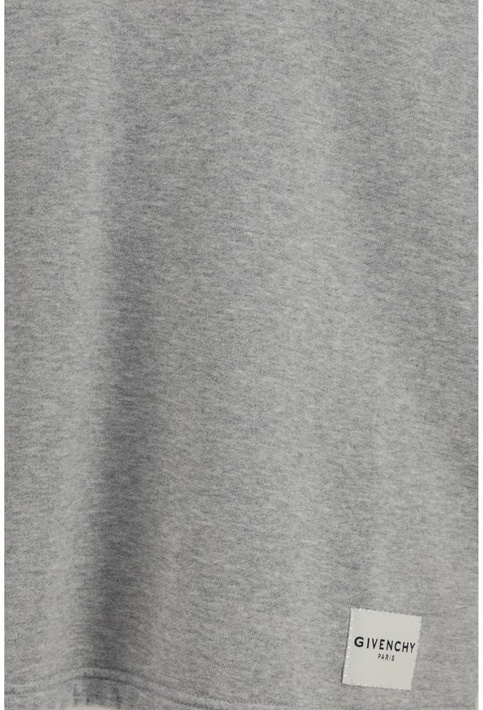 Givenchy Gray Cotton T-Shirt Grijs