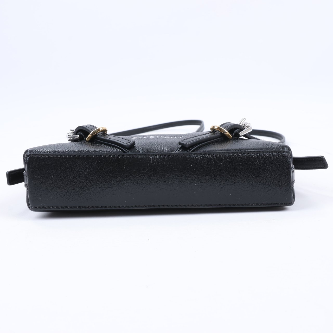 Givenchy Givenchy Voyeux Leather 2Way Shoulder Bag in Black Zwart