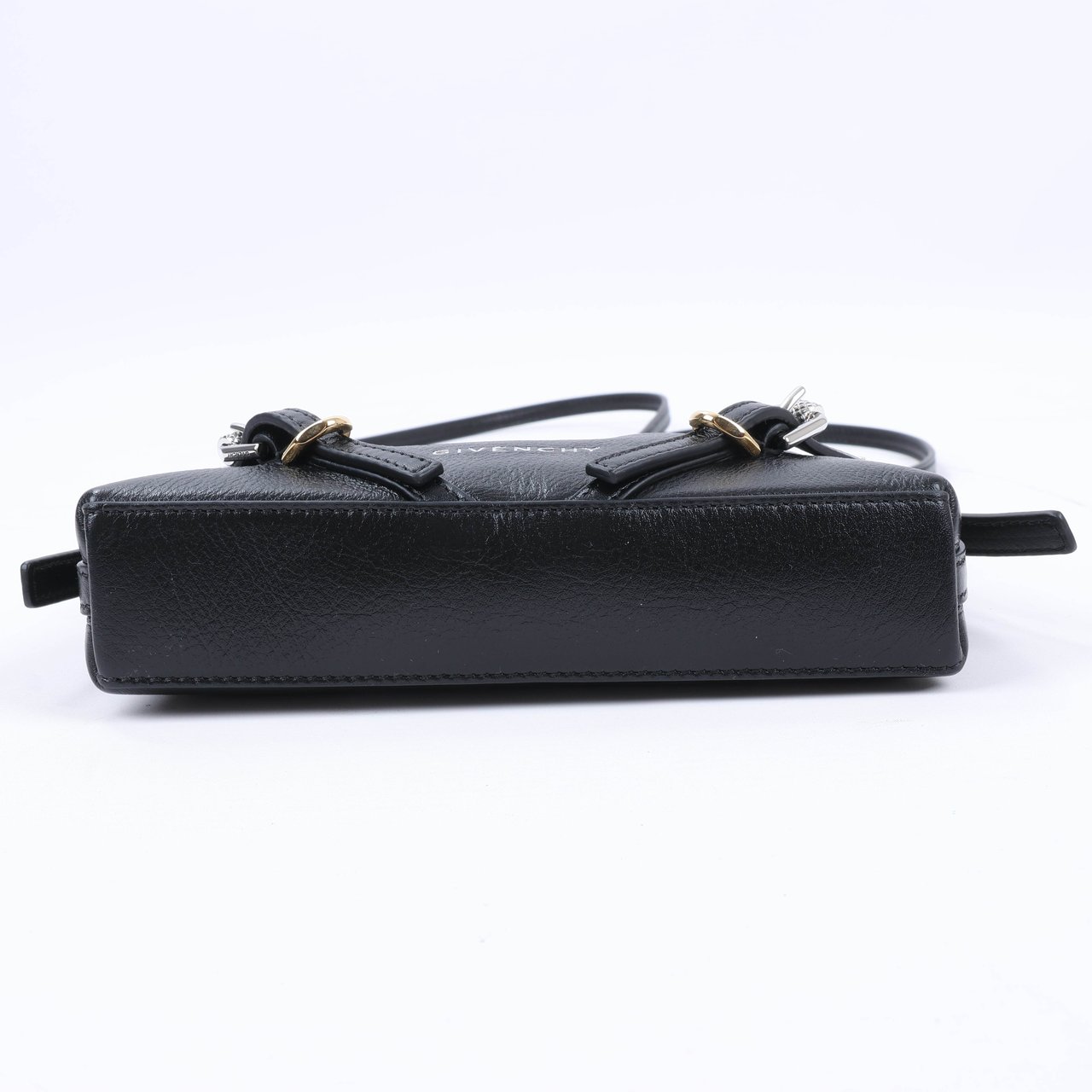 Givenchy Givenchy Voyeux Leather 2Way Shoulder Bag in Black Zwart