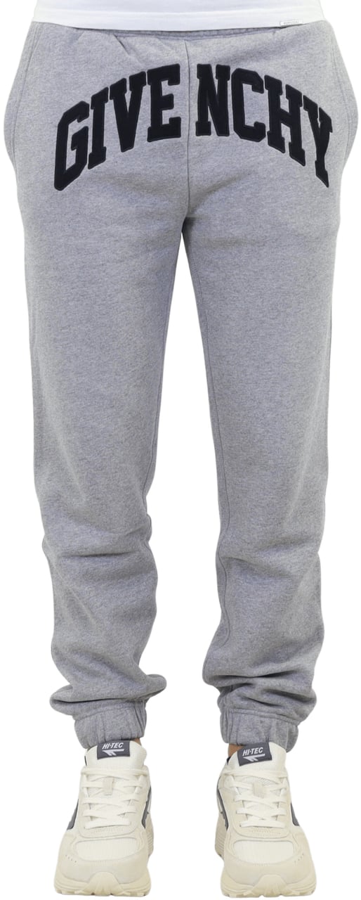 Givenchy Heren Slim Fit Cotton Joggers Grijs Grijs