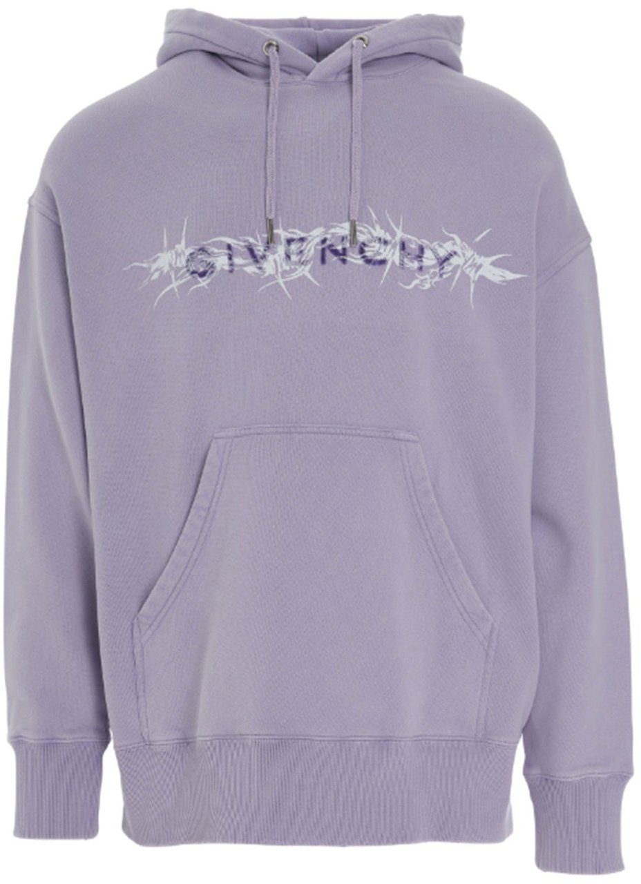 Givenchy Logo Hooded Sweatshirt Roze