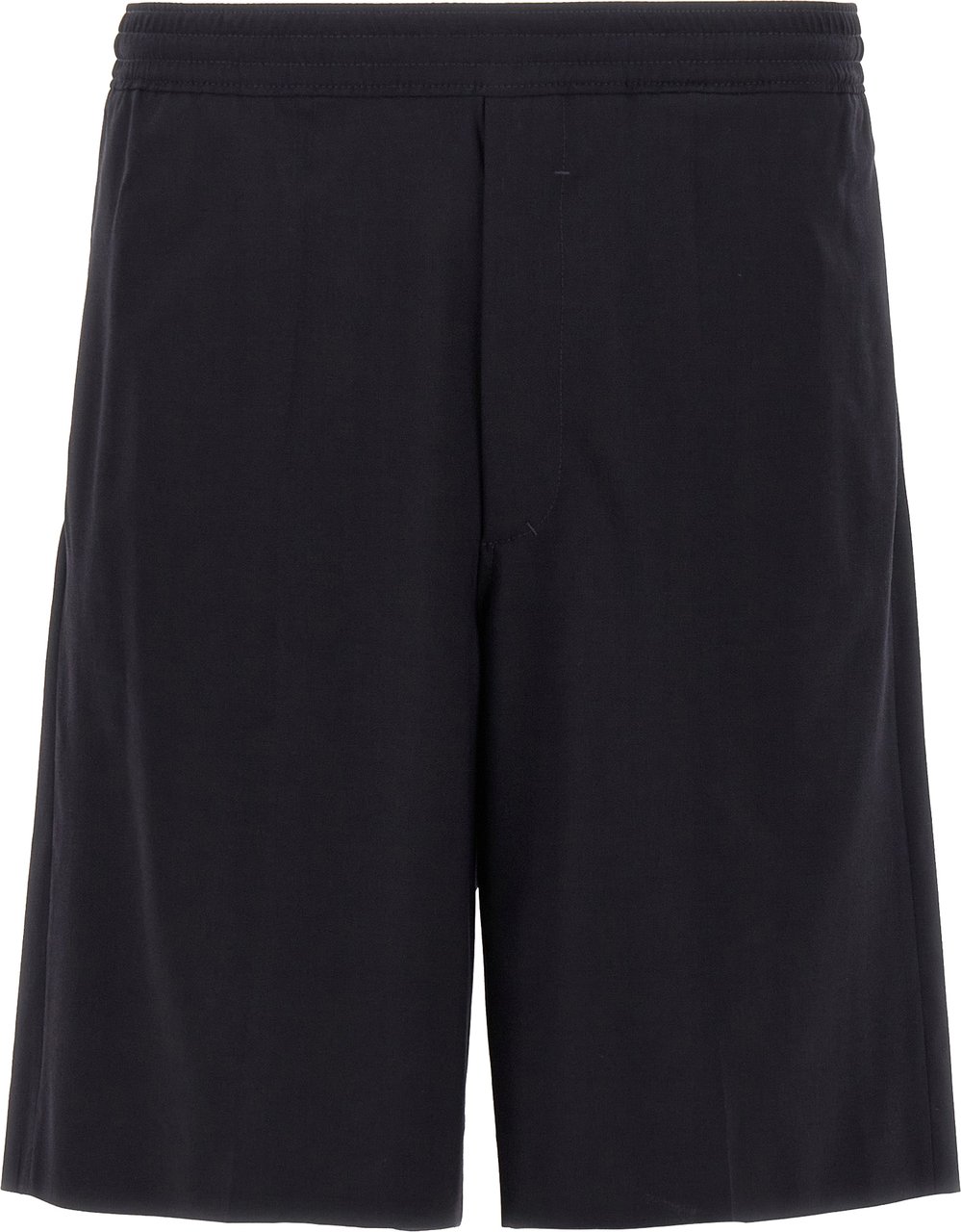 Givenchy Blue Elastane Bermuda Shorts Blauw