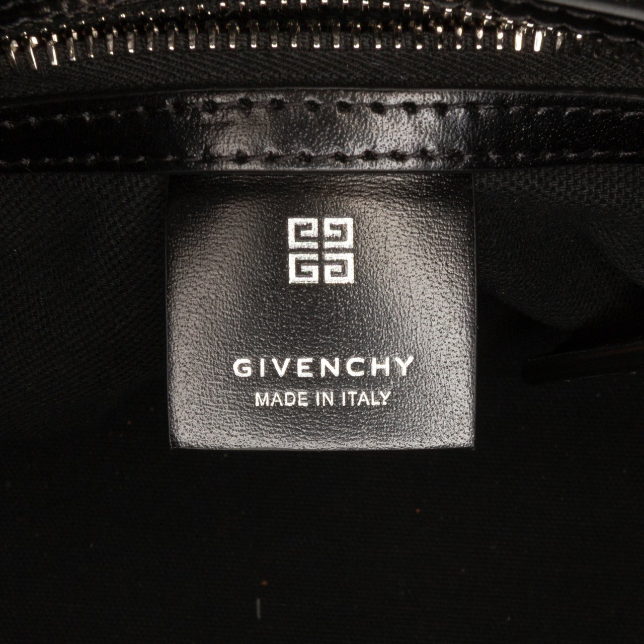 Givenchy Mini Raffia Antigona Satchel Zwart