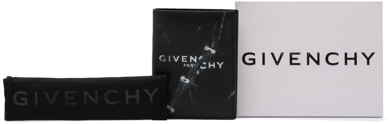 Givenchy Leather Card Holder Zwart